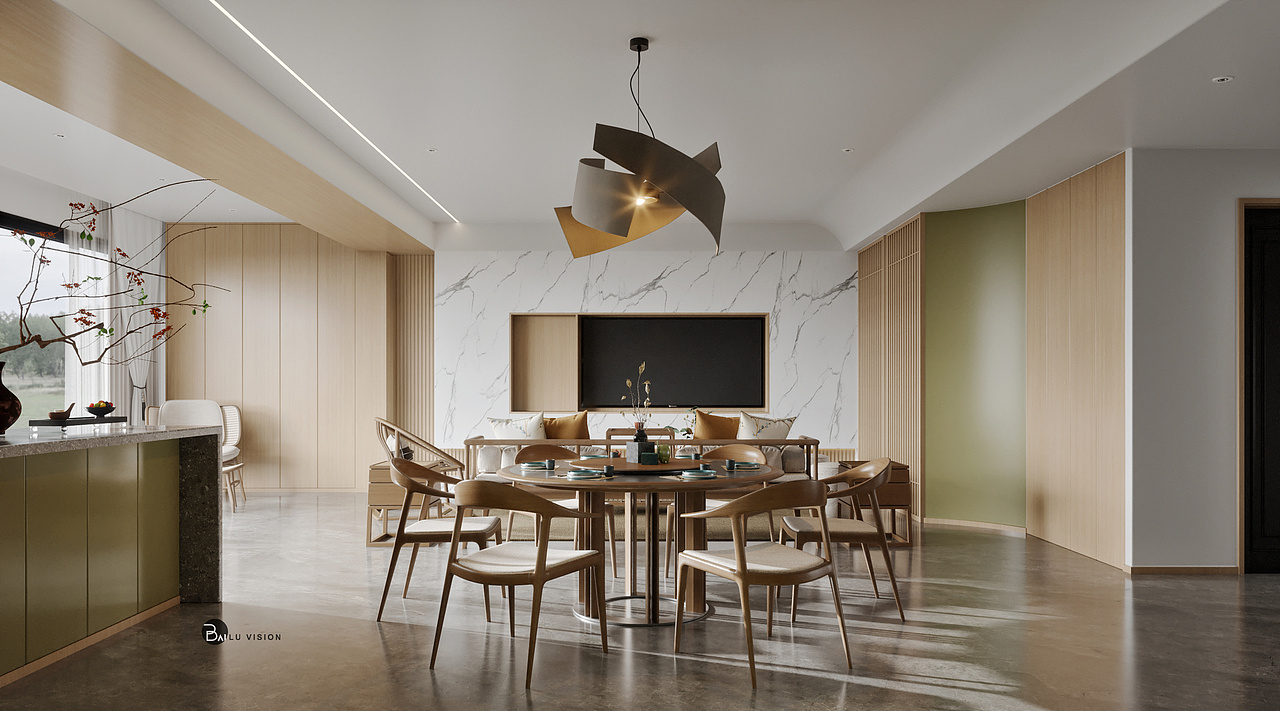 现代中式（图ZMjUwNjkwNDU2） - 家装设计 - 站酷设计师白鹿丶原创素材 - 站酷ZCOOL