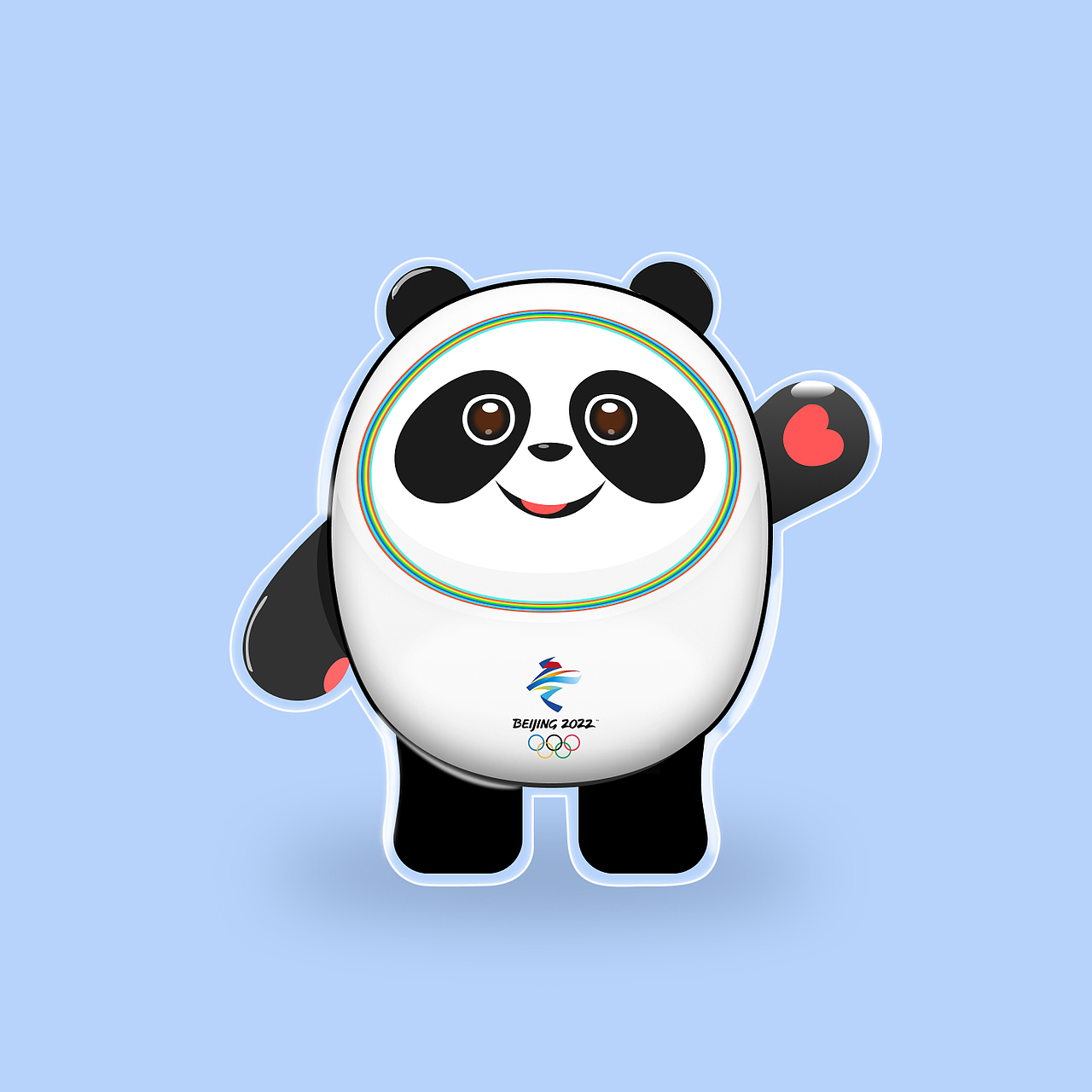 抓到一只冰墩墩（图ZMjkxNzA3NDE2） - 其他UI - 站酷设计师俊白白设计师原创素材 - 站酷ZCOOL