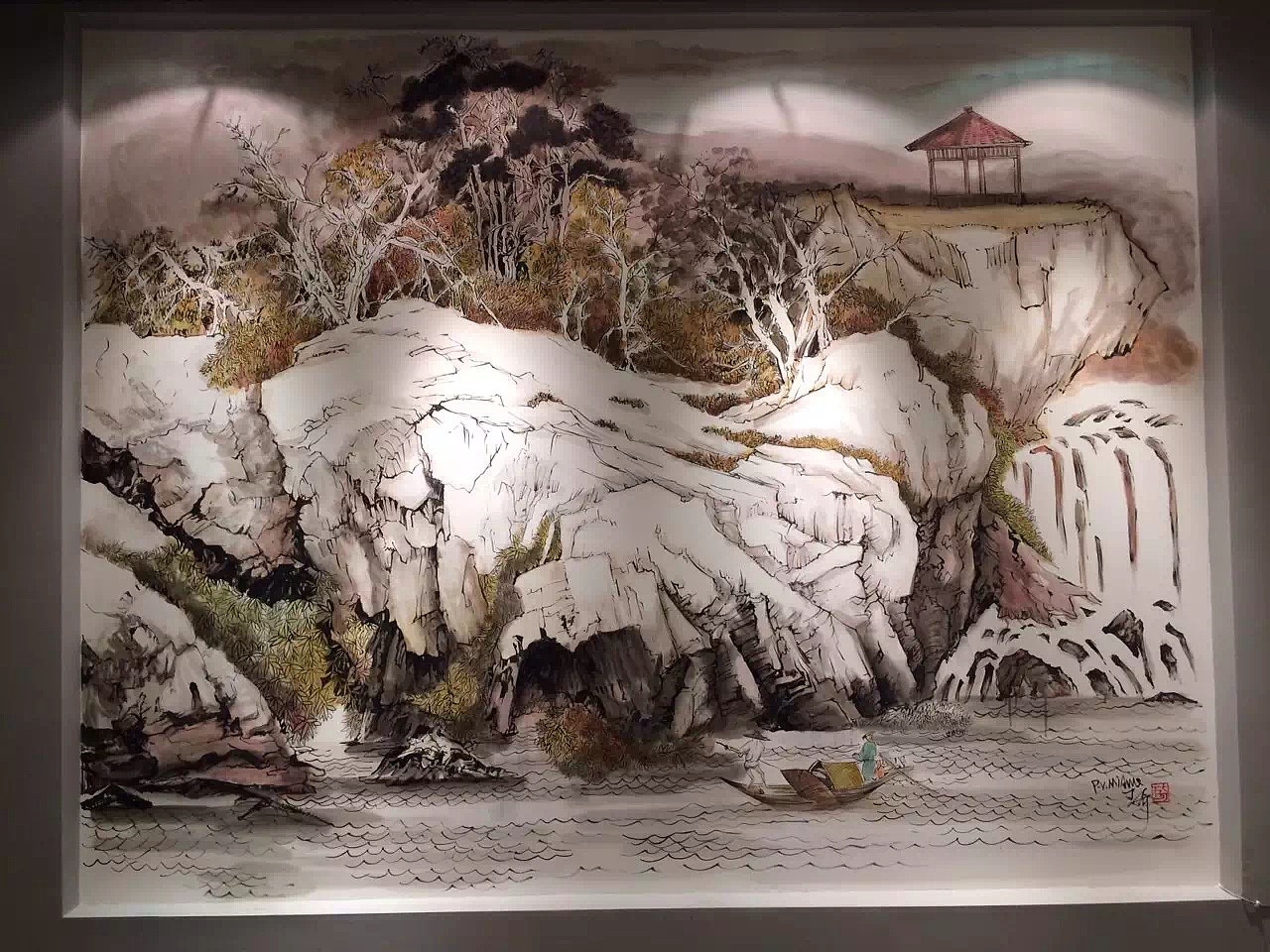 墙绘国画(丙烯)