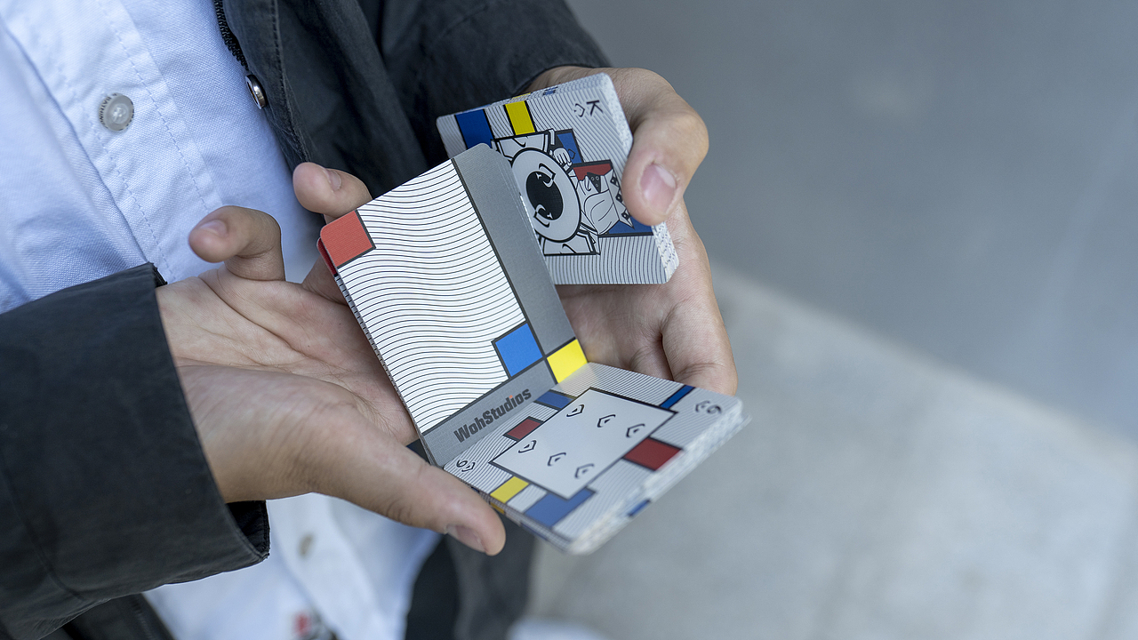 “静物”系列 花切扑克纸牌 峦级 蒙德里安 克莱因蓝