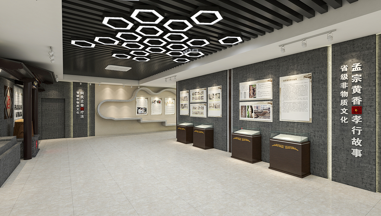 非物质文化遗产展厅（图ZMTM4MjA2MDYw） - 建筑/空间 - 站酷设计师chinafeel原创素材 - 站酷ZCOOL