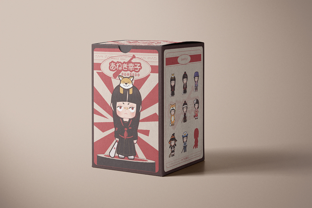 大姐头幸子 盲盒设计（图ZMjM4NTk4NDQ0） - 玩具 - 站酷设计师宇智波胖虎I原创素材 - 站酷ZCOOL