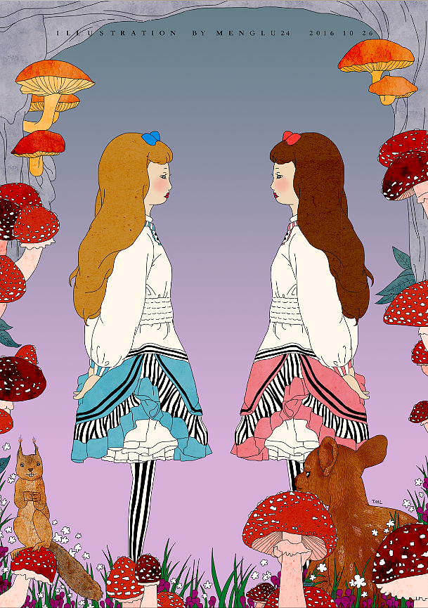 2016年，补上（懒癌晚期）（图ZODk3NzY3MjA=） - 商业插画 - 站酷设计师menglu24原创素材 - 站酷ZCOOL