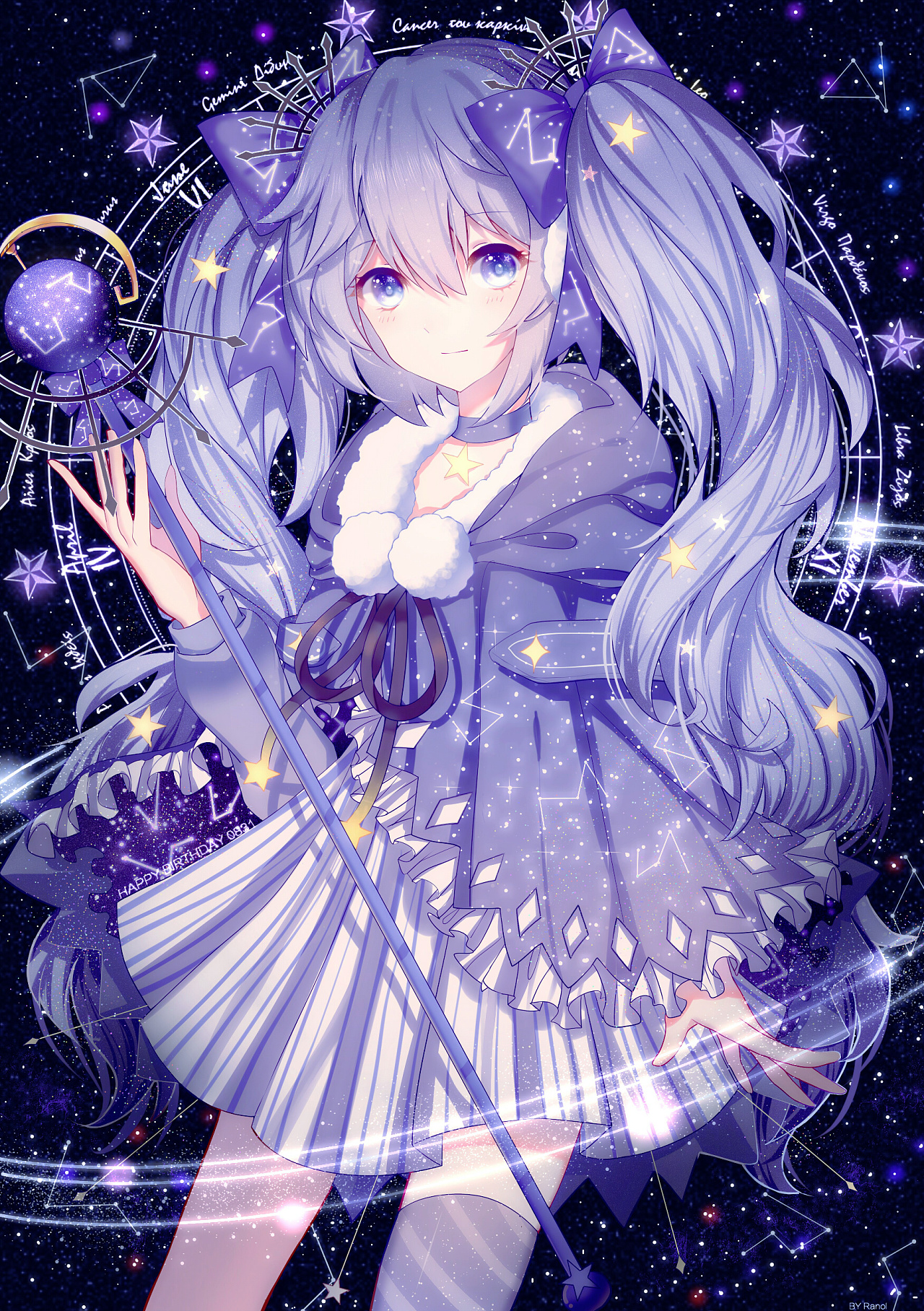 一组漂亮的初音未来同人插画欣赏