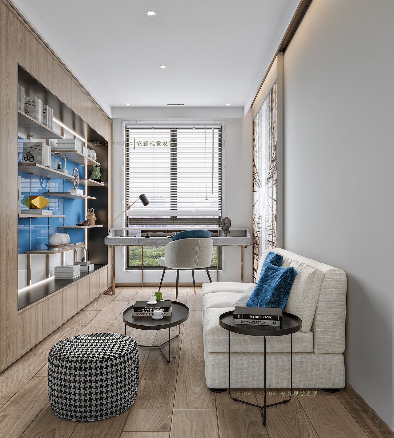 现代那一抹蓝色（图ZMjIzNzI4MTMy） - 家装设计 - 站酷设计师汉阳966原创素材 - 站酷ZCOOL