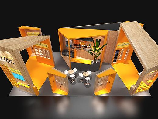 展会设计，3d效果图设计
