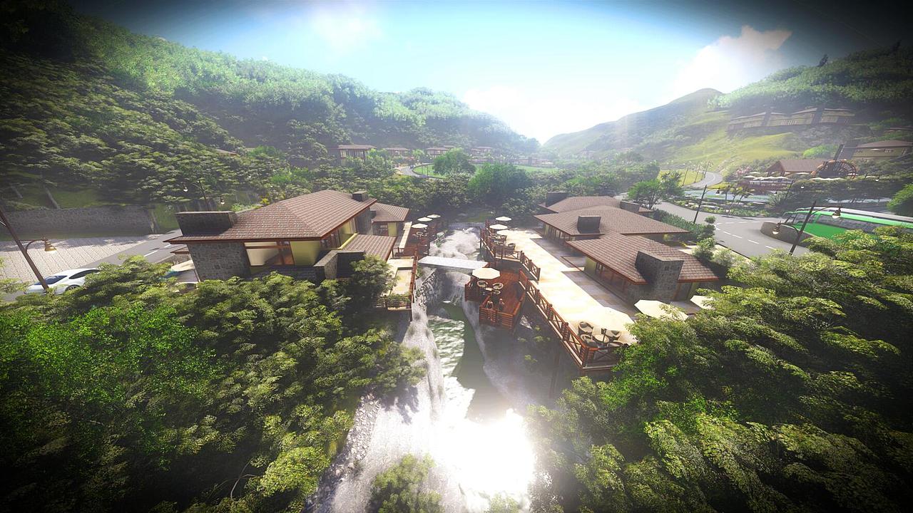 罗浮山桃子园酒店总体规划