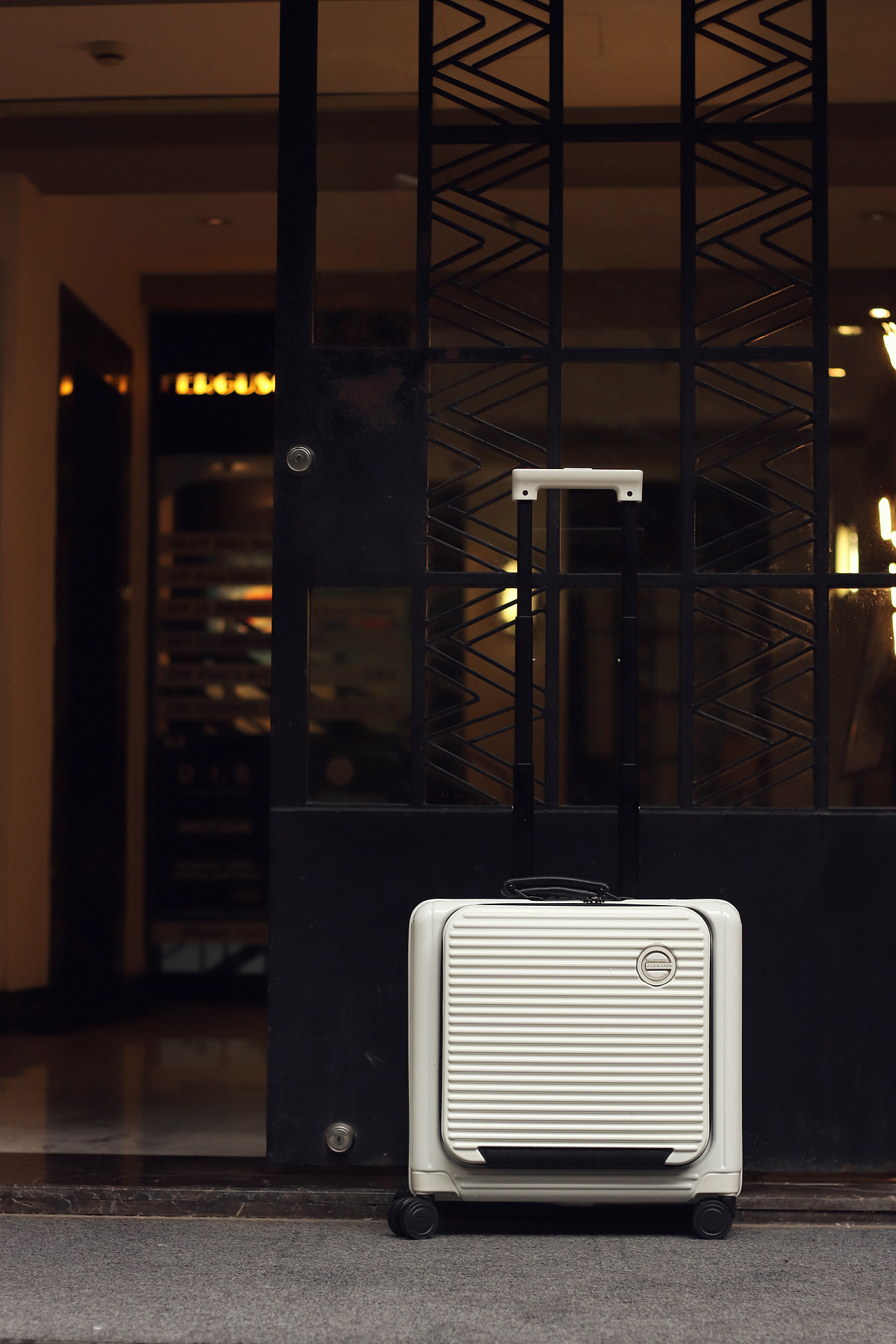 Alumann 旅漫 17in商务开盖_旅行箱