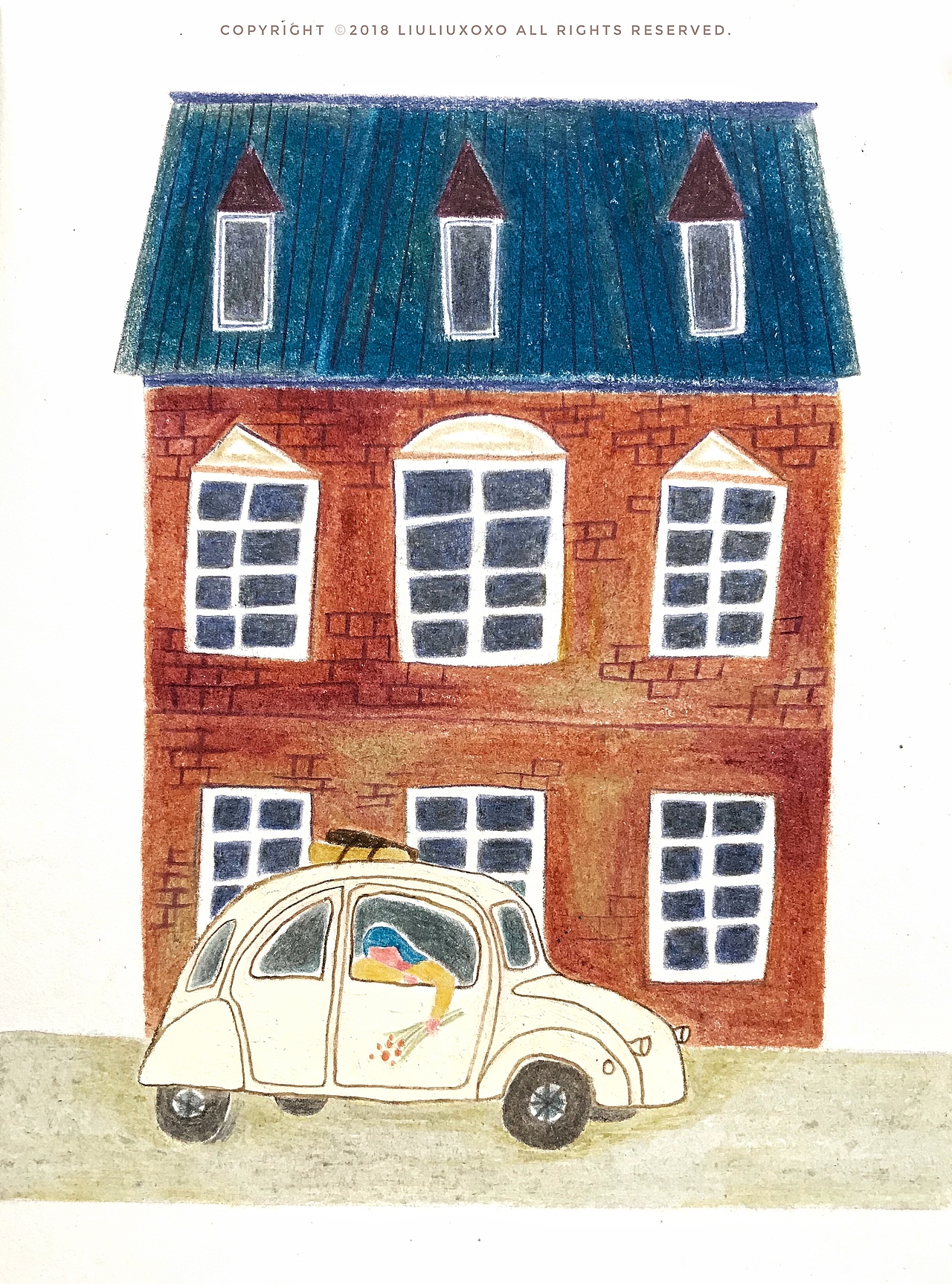 小房子（图ZMTM1MTA0OTY4） - 创作习作 - 站酷设计师LIULIUXOXO原创素材 - 站酷ZCOOL