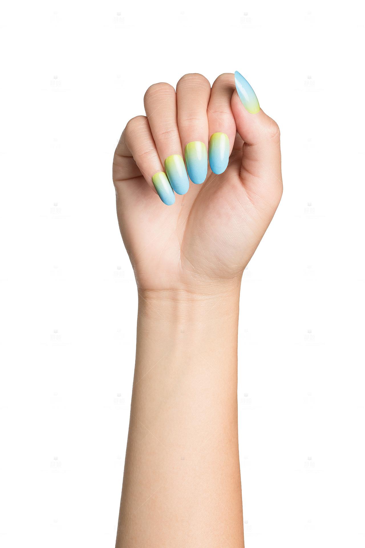 产品-美甲 摄影后期修饰