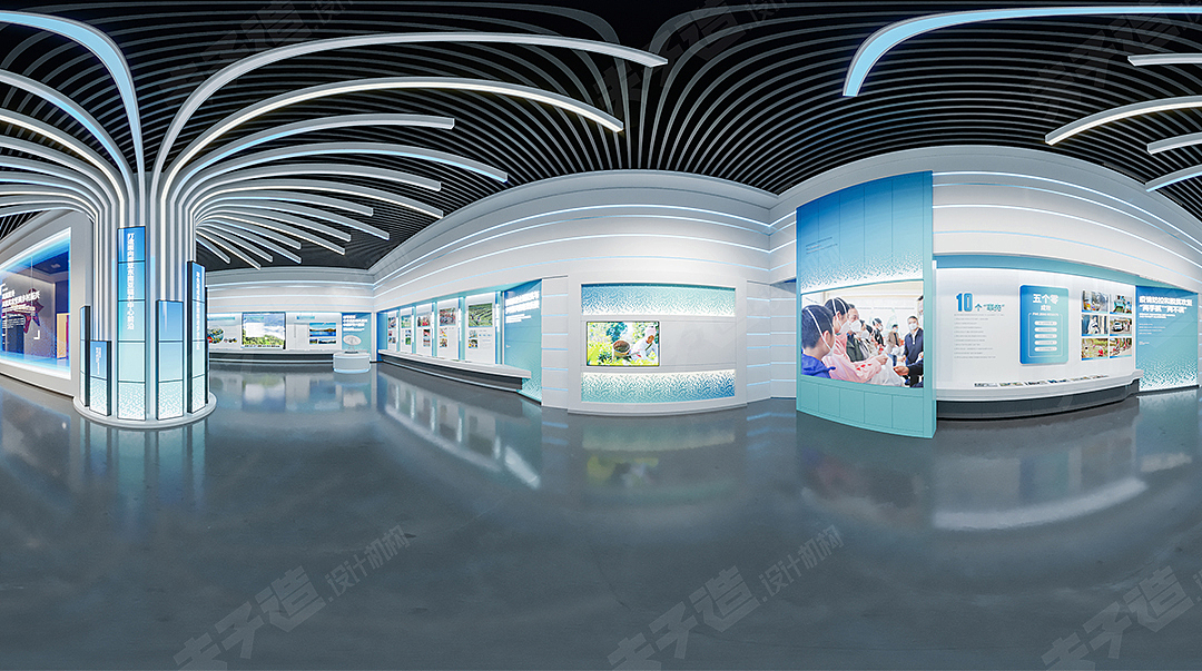 某市建设成就展