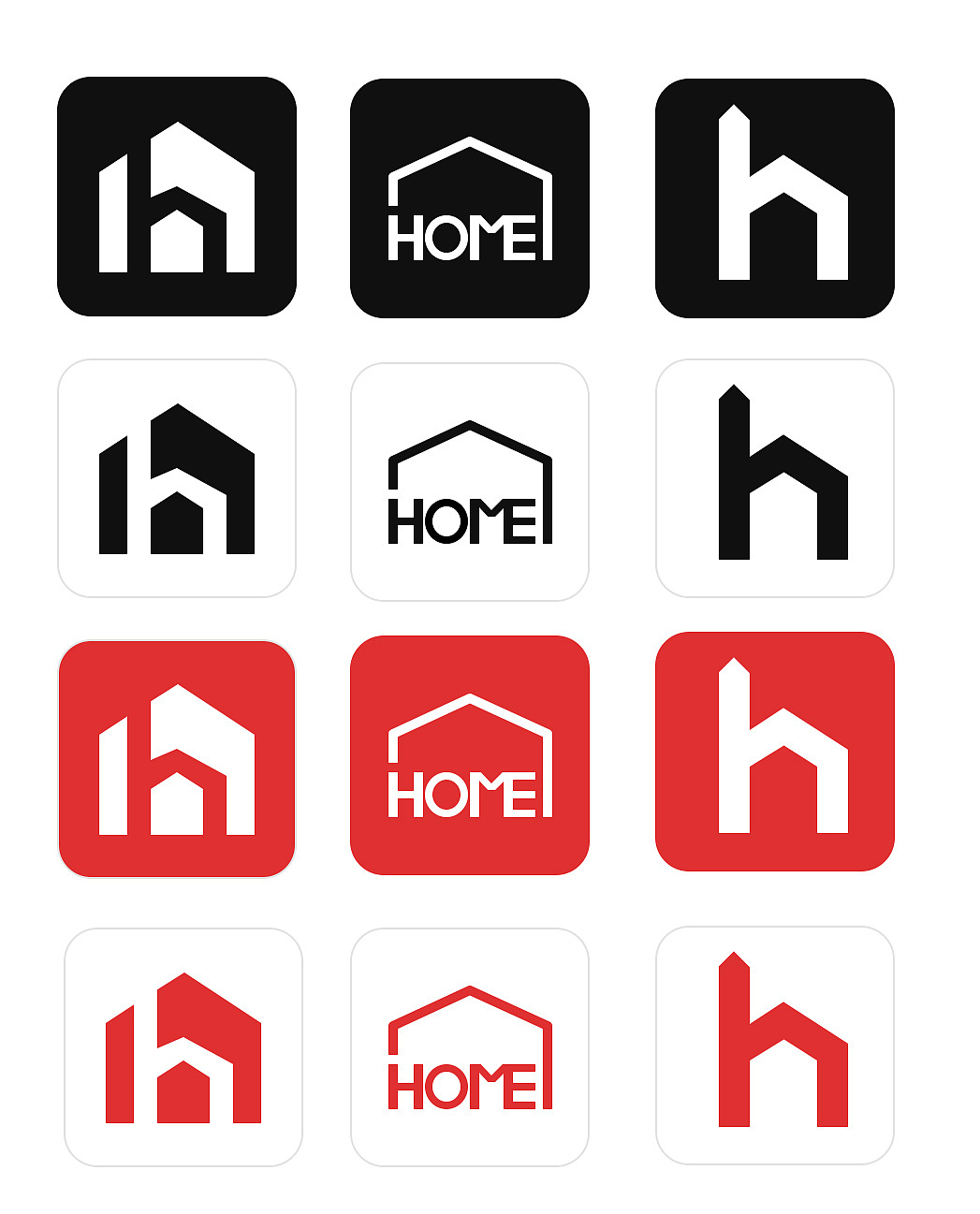 设计本homelogo设计思路