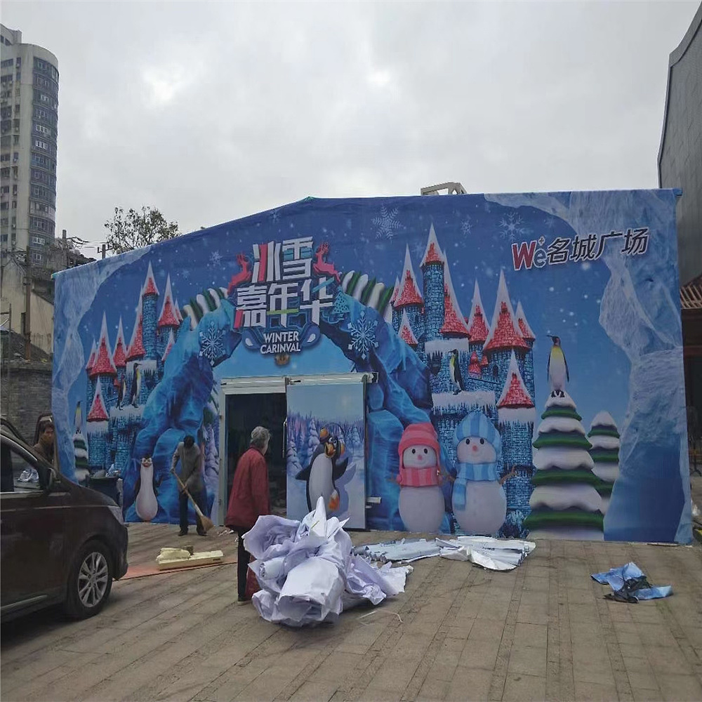 网红冰雪展租赁多款式冰雕展出租冰雪世界造型出租