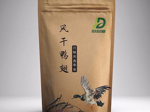 鴨翅包裝（個人主頁-ZMjgxMTgwODQ=） - 包裝 - 站酷設(shè)計師施洛原創(chuàng)素材 - 站酷ZCOOL