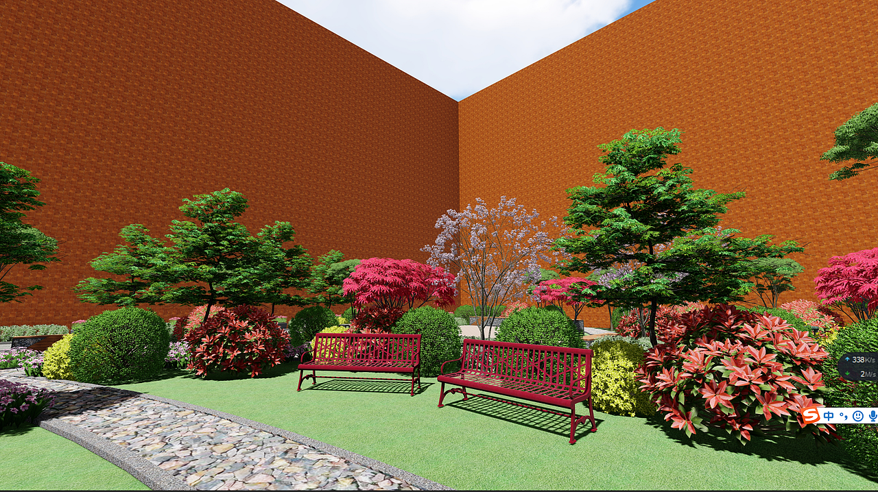 一个学校的宿舍区|空间|景观设计|小蒋18739978189_原创作品-站酷