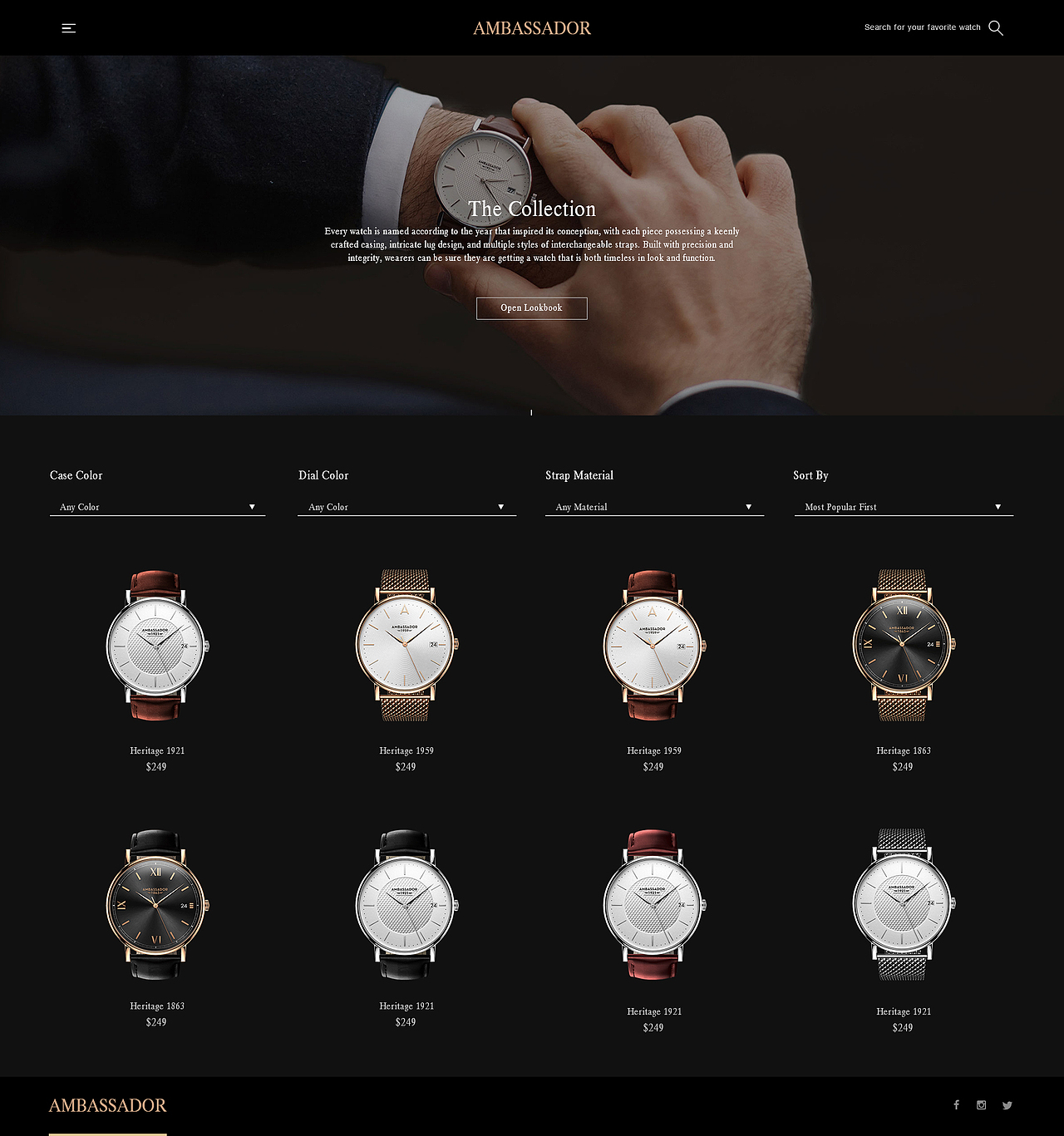 Hello ambassadorwatches（图ZNjc1NzkwMjQ=） - 企业官网 - 站酷设计师Ink_Dzz原创素材 - 站酷ZCOOL