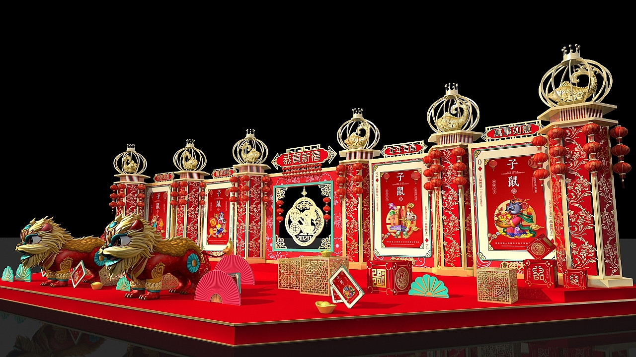 美陈（图ZMTkyNDM0OTAw） - 展陈设计 - 站酷设计师漳州之歌原创素材 - 站酷ZCOOL