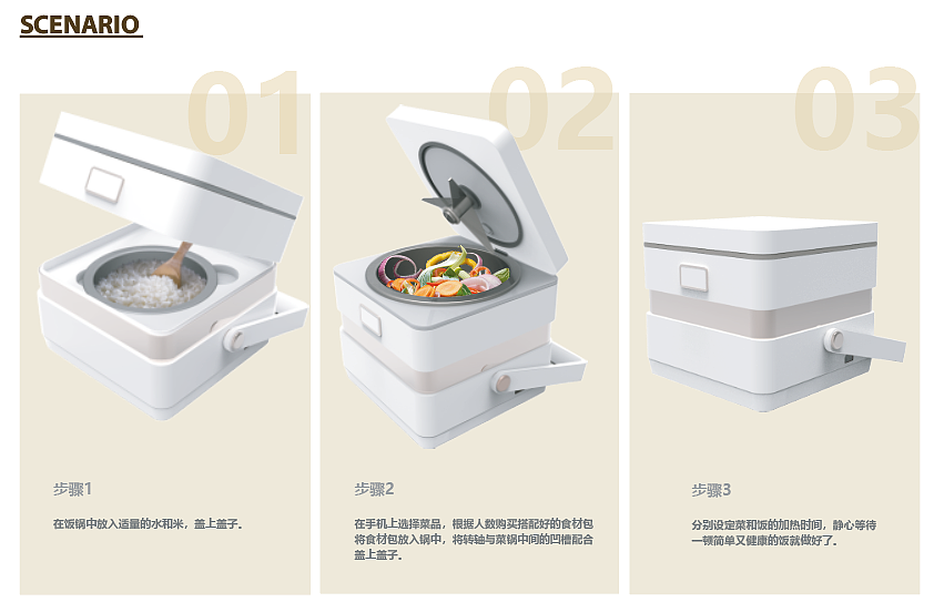 智能电饭煲（图ZMjM3MDEyMDQw） - 生活用品 - 站酷设计师1743967436原创素材 - 站酷ZCOOL