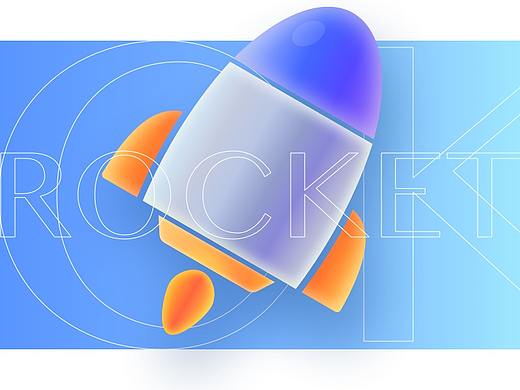 小火箭臨摹（個人主頁-ZNTQxNjEzMDA=） - 圖標 - 站酷設計師fsqqqD原創(chuàng)素材 - 站酷ZCOOL