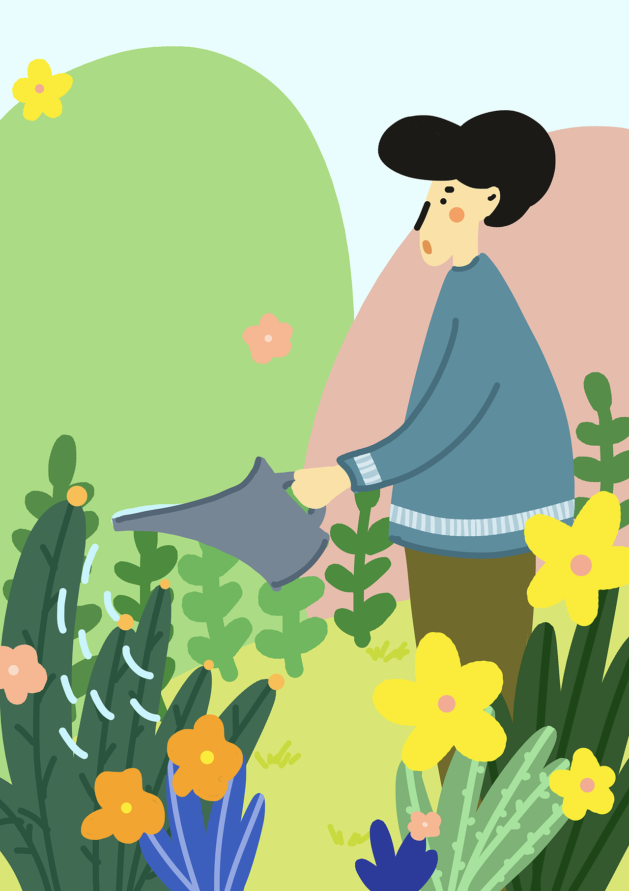 插画|日常（图ZMTQ1MDgxMDAw） - 创作习作 - 站酷设计师c1h023en原创素材 - 站酷ZCOOL