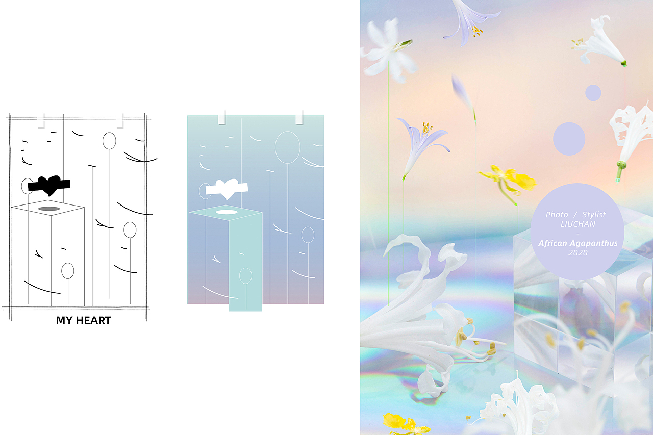 # 一张喜欢的草稿
