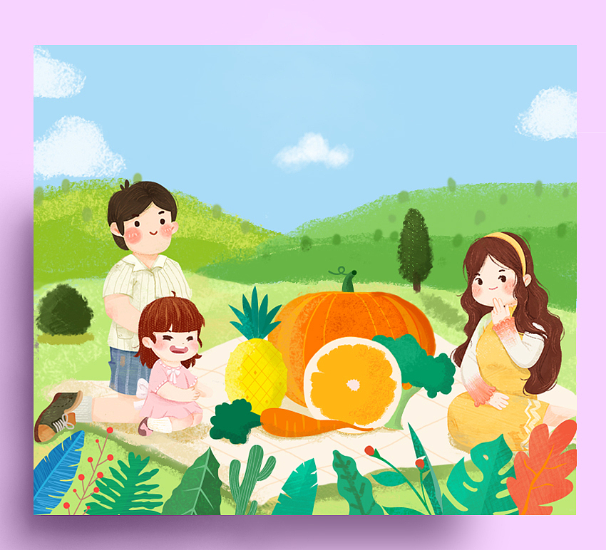 插画习作（图ZMTIxNDM3OTA0） - 商业插画 - 站酷设计师浪味仙贝原创素材 - 站酷ZCOOL