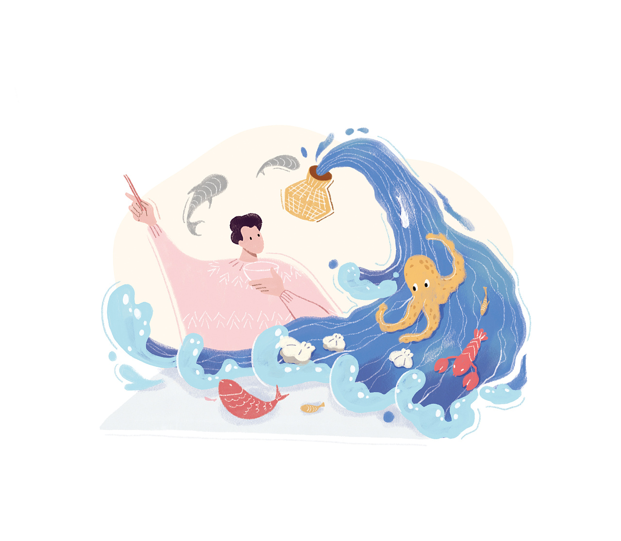 一些原创科普书插图|插画|商业插画|梁上猫 - 原创作品 - 站酷 (zcool