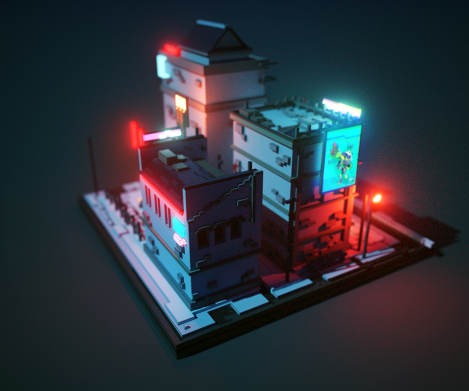 几组小场景（图ZMTA3OTU1MzQ4） - 场景 - 站酷设计师Hfei原创素材 - 站酷ZCOOL