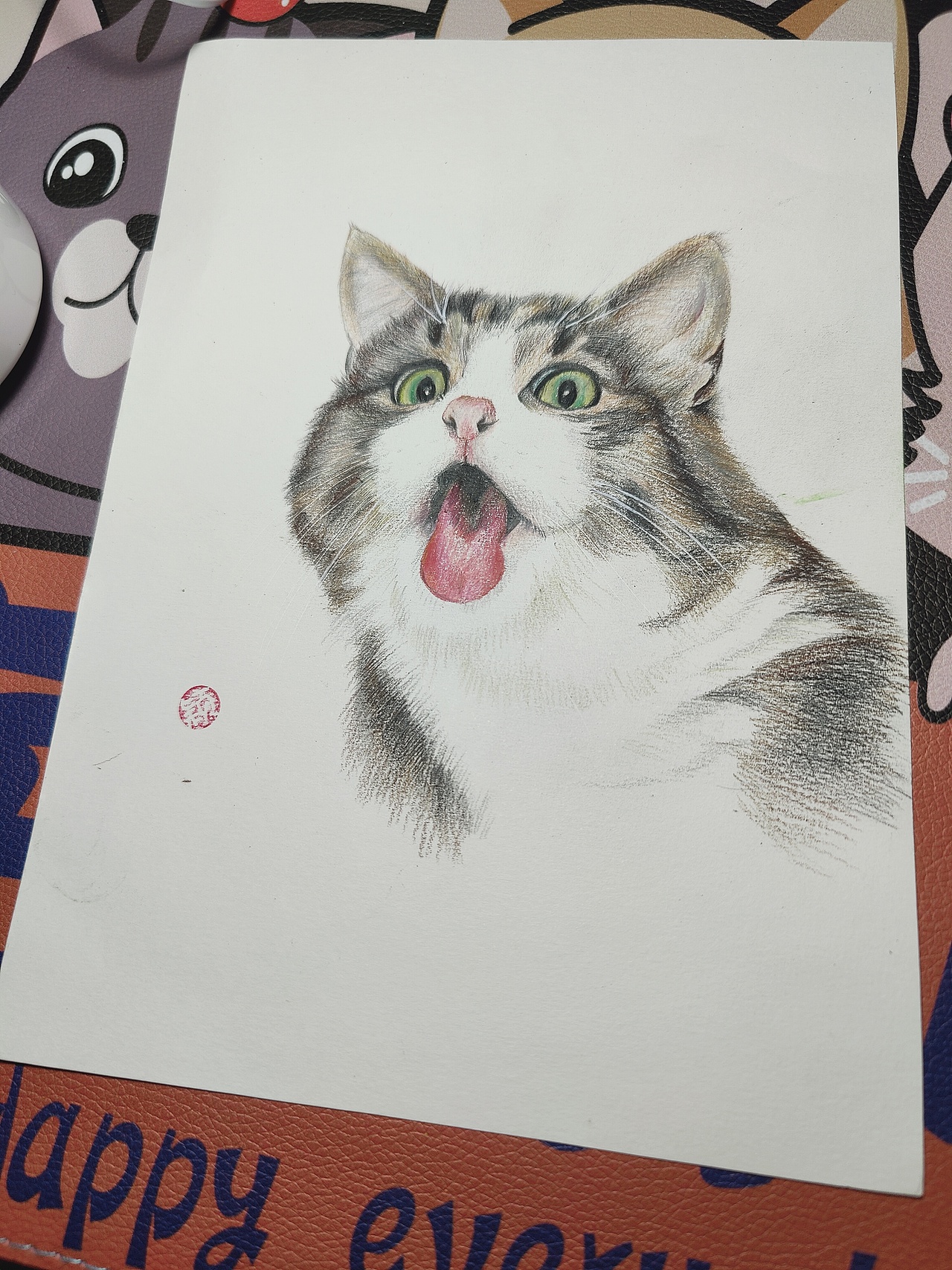 鬼臉貓（圖ZMjM4Njc5MDE2） - 繪畫 - 站酷設(shè)計師可小萌kiko原創(chuàng)素材 - 站酷ZCOOL