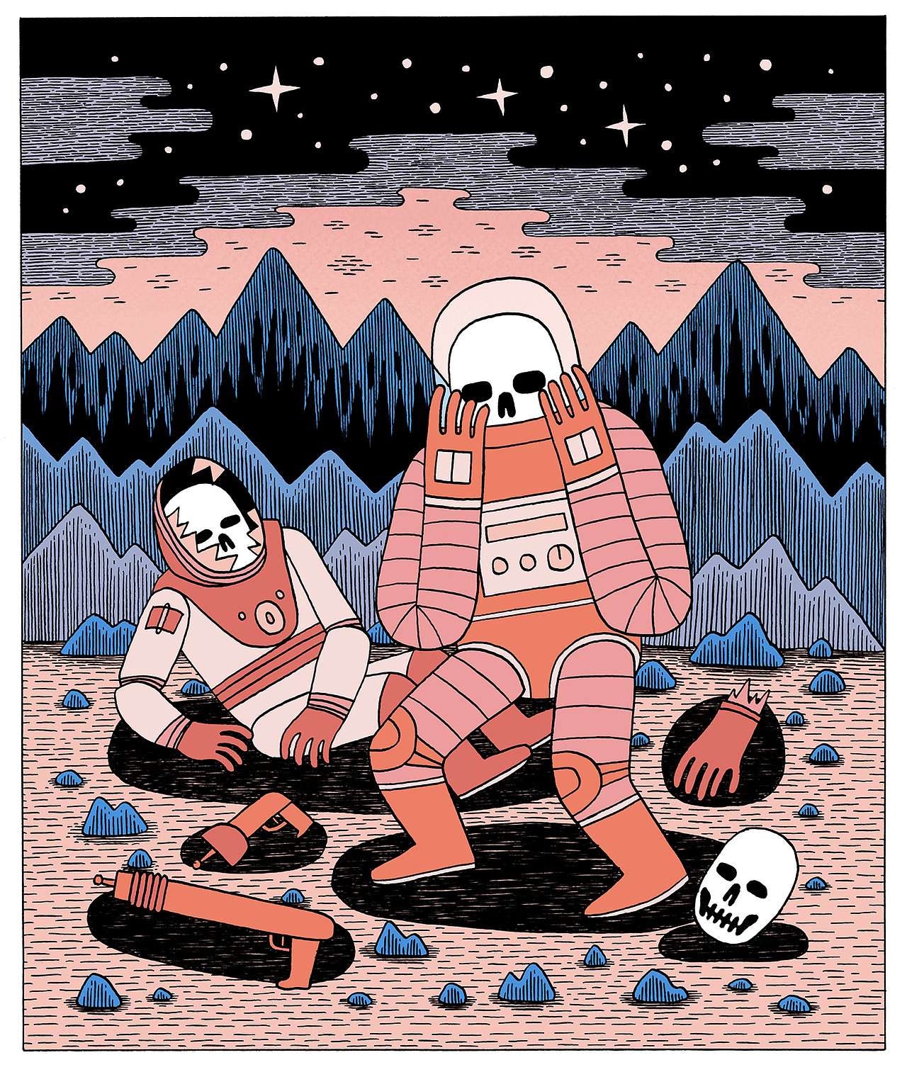 插画（图ZMjM5Mzk1Mjg4） - 艺术插画 - 站酷设计师是梵高先生原创素材 - 站酷ZCOOL