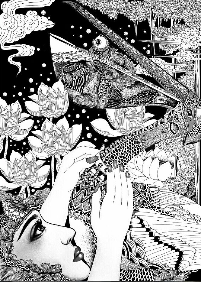 《我与鹈鹕》插画绘本（图ZNzczNTMyNTI=） - 商业插画 - 站酷设计师以爱名之原创素材 - 站酷ZCOOL
