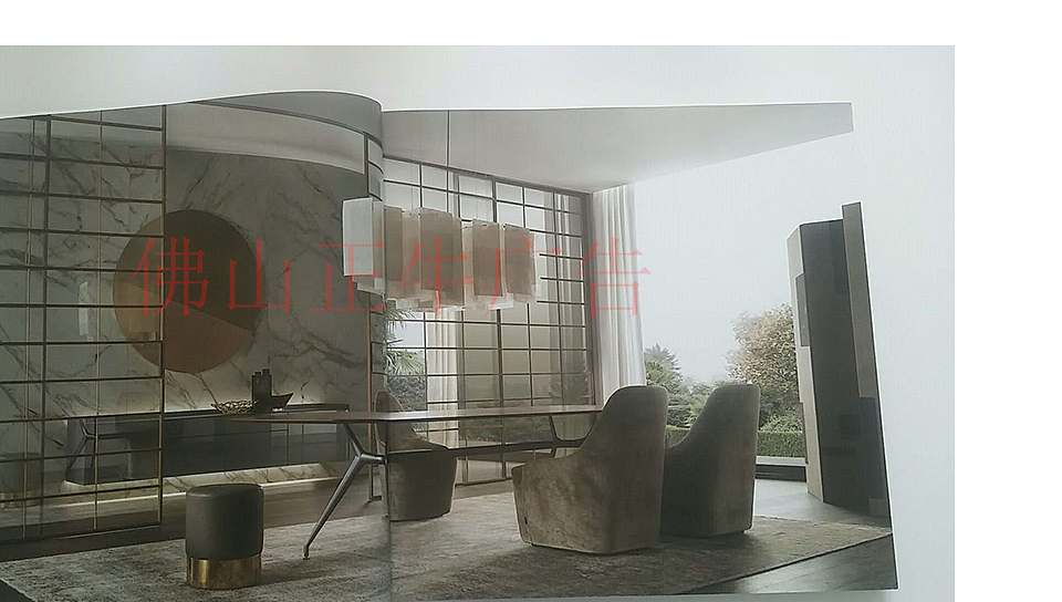 极简风整屋家装效果图制作外贸英文家装产品图册设计印刷