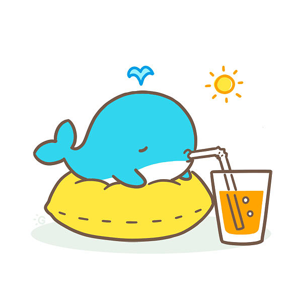 夏日鲸鱼 | 表情包