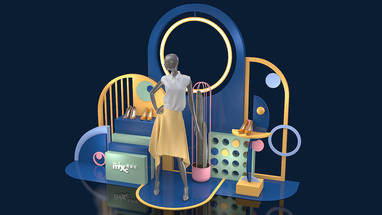 橱窗/服装dp点展示