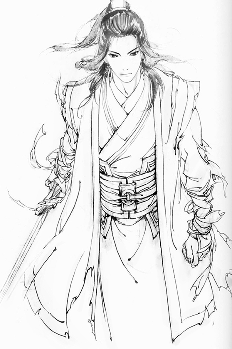 古风插画——古剑奇谭·陵越