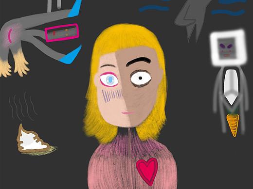 坚强的生活（个人主页-ZNDk2NTc3NzI=） - 绘本 - 站酷设计师暖妞原创素材 - 站酷ZCOOL