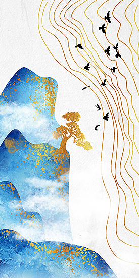 室内设计软装装饰画 只有有灵魂的画才能感受家的美好