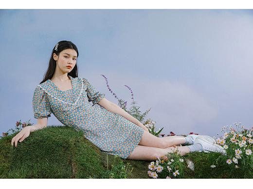 夏季油画花园/女装摄影