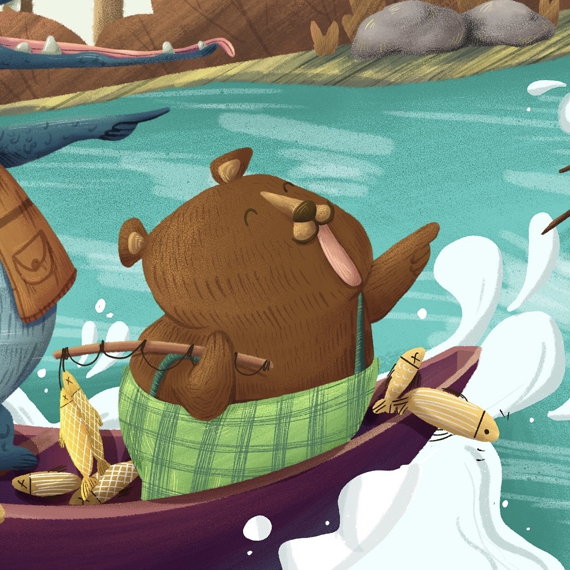 原创儿童绘本插画（图ZMjk3ODQ4Mjg0） - 儿童插画 - 站酷设计师江江姜酱原创素材 - 站酷ZCOOL