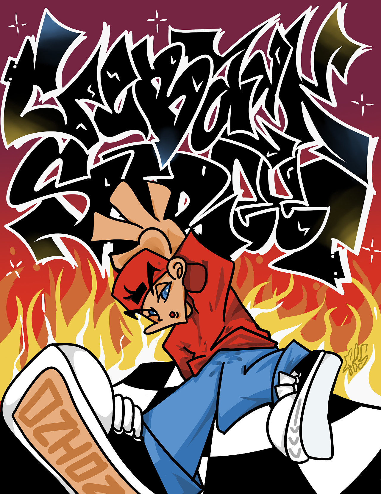 涂鸦手稿练习|插画|商业插画|咸鱼王洋葱 - 原创作品 - 站酷 (zcool)