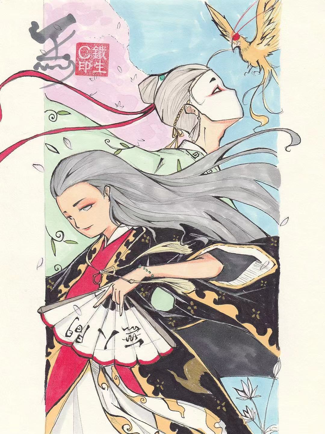 《無人间》系列作品-红衣少年篇