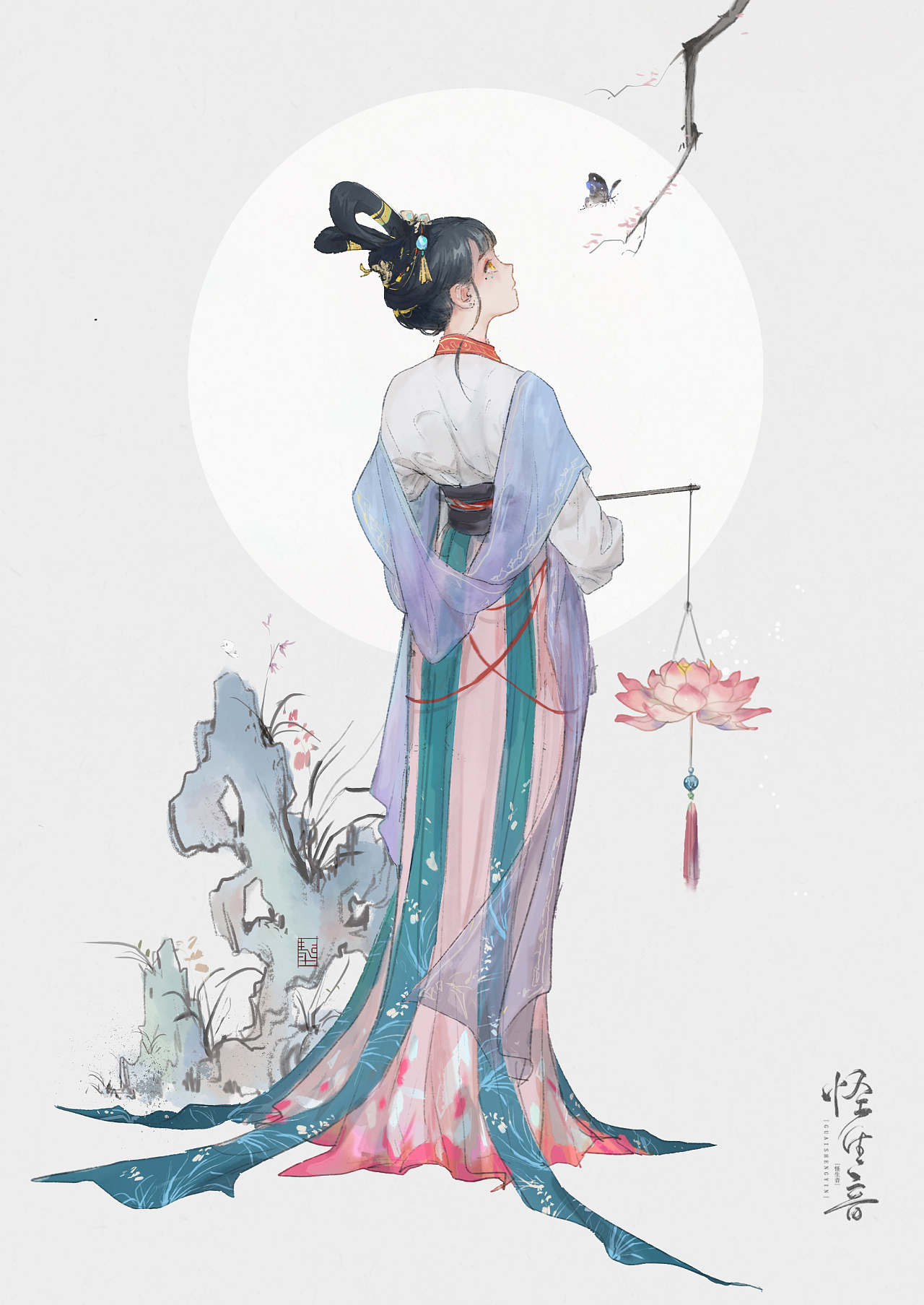 古风|插画|创作习作|怪生音 - 原创作品 - 站酷 (zcool)