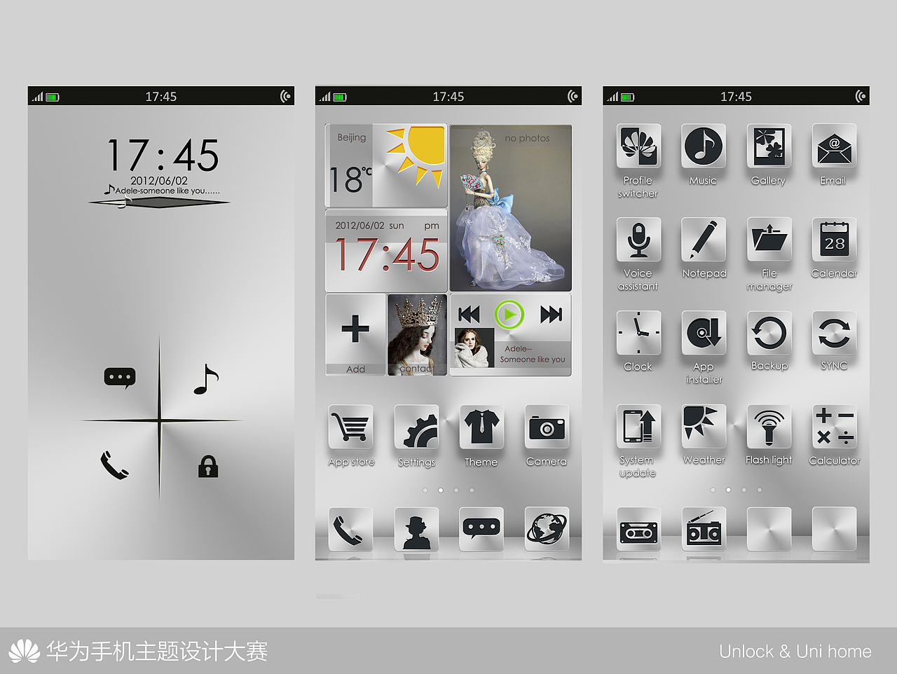 O(∩_∩)O哈哈~，试了一下用金属做底板，感觉也好酷啊，就是不耐看