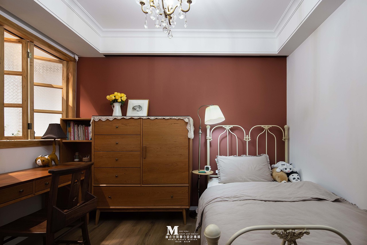麻吉空间设计 | 中古式—顶峰公寓（图ZMTk2Mjc0NjE2） - 家装设计 - 站酷设计师麻吉空间设计原创素材 - 站酷ZCOOL