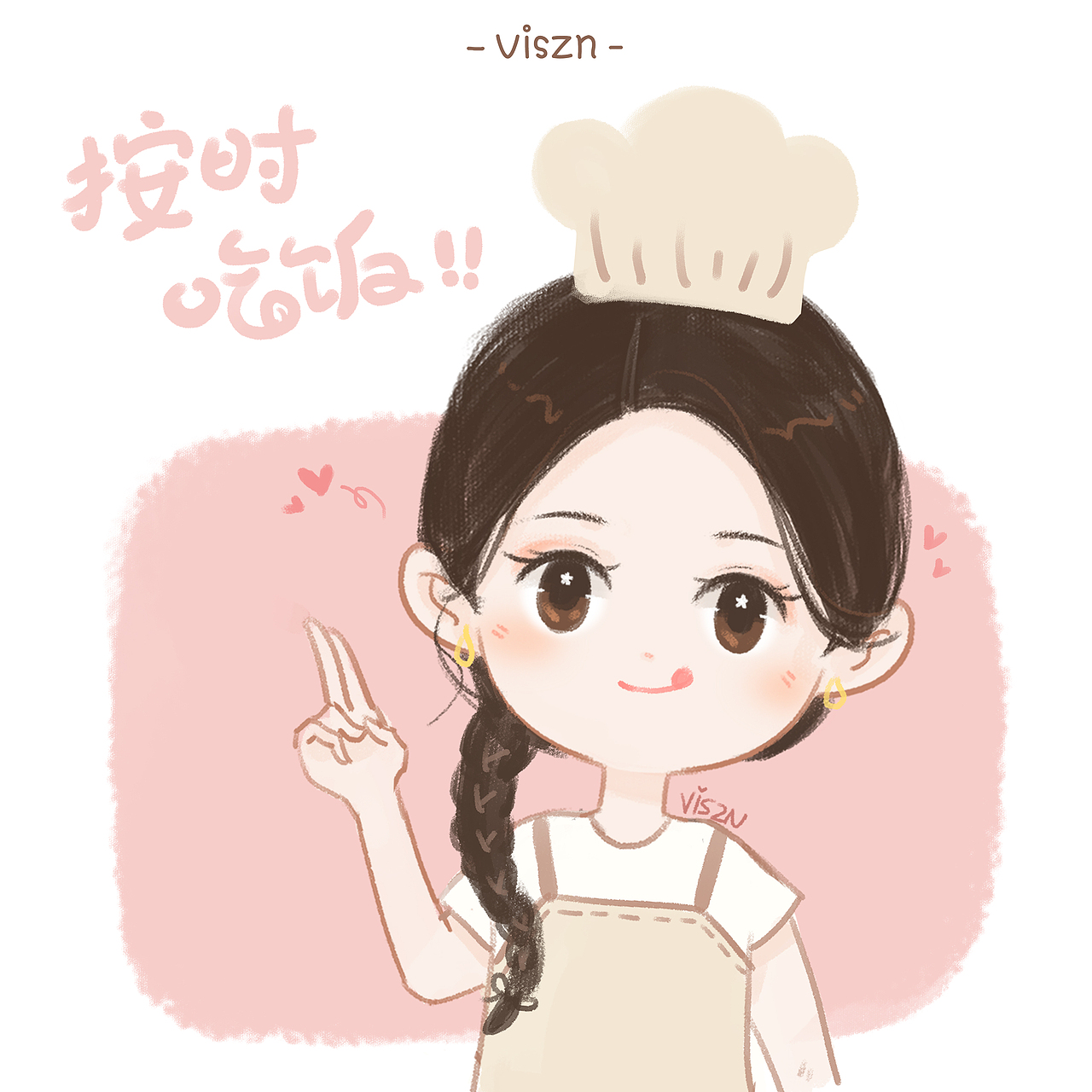 《中餐厅第四季》赵丽颖 卡通形象练习（图ZMjI0NTk2NTI4） - 创作习作 - 站酷设计师栩栩今天画画了吗原创素材 - 站酷ZCOOL