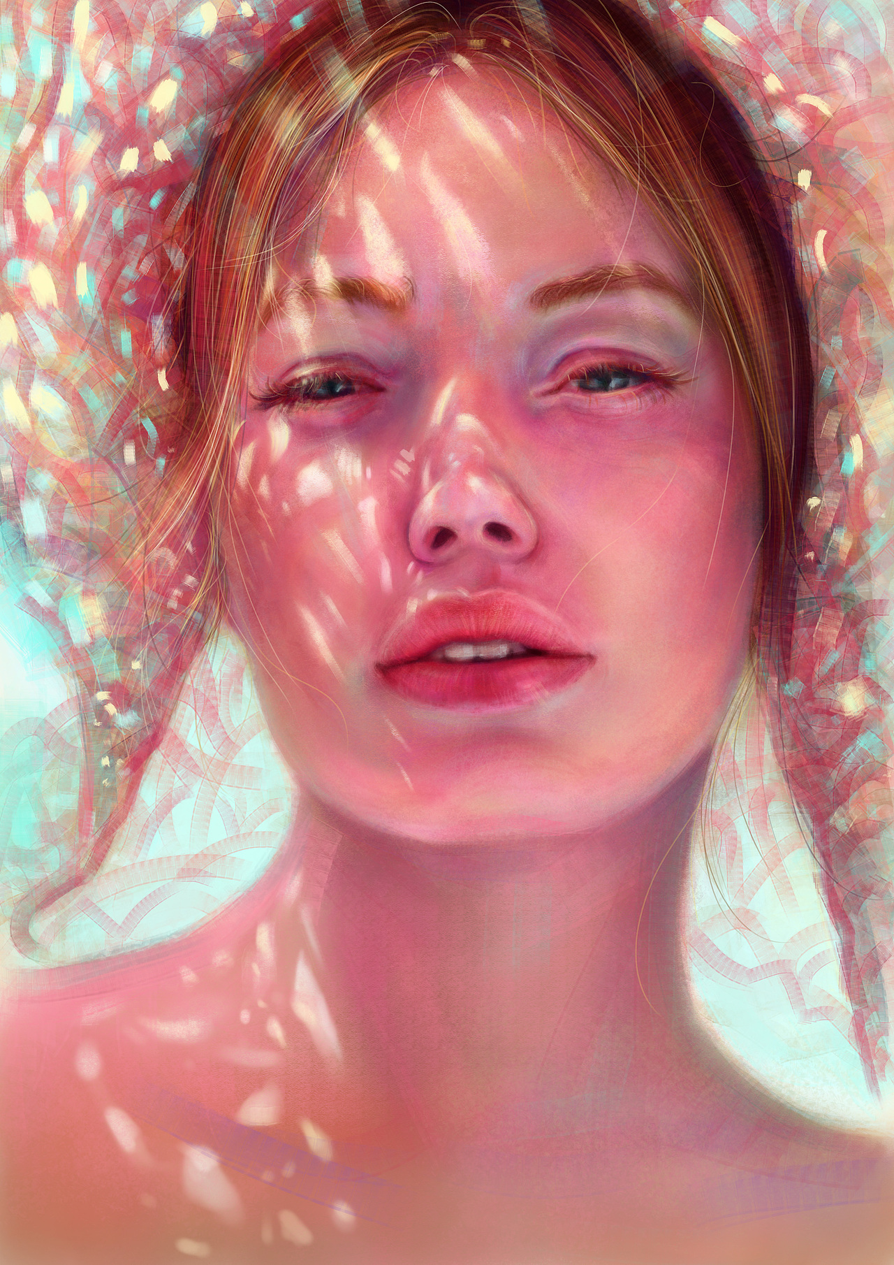 肖像插画（图ZNDEzOTIwNDA=） - 创作习作 - 站酷设计师全麦粉原创素材 - 站酷ZCOOL