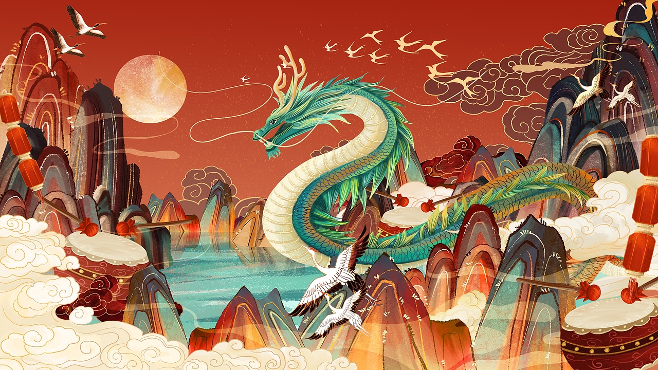 【绘画】绘国潮