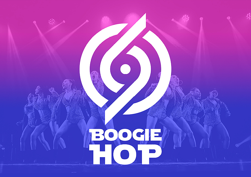 BOOGIE HOP舞团 视觉设定（图ZOTkxODM4MzY=） - Logo - 站酷设计师万鱼鱼原创素材 - 站酷ZCOOL