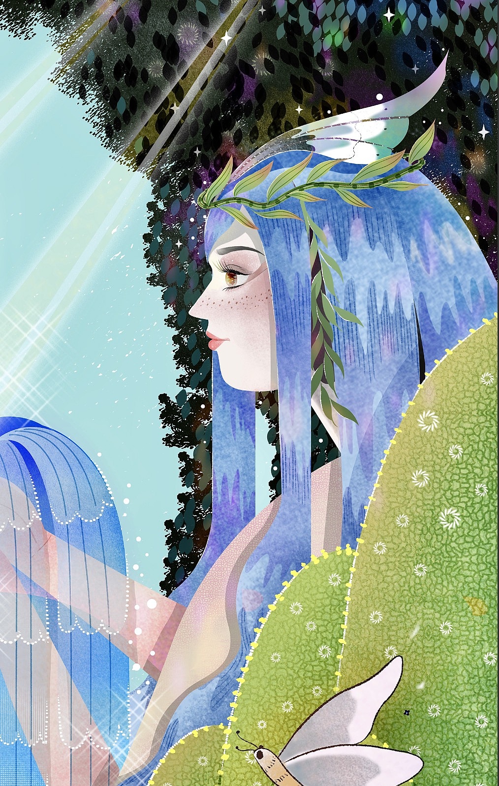 节气四-春分（图ZMjAxMTcwMjMy） - 商业插画 - 站酷设计师Yuunalu原创素材 - 站酷ZCOOL
