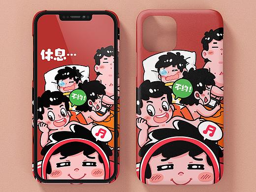 春节七天画 — 微信状态壁纸&手机壳